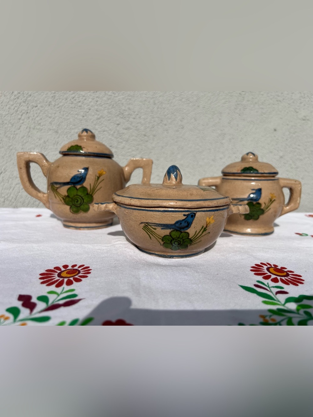 Pottery from Mexico - Set of 3